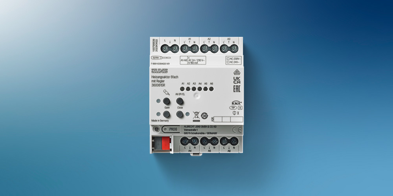 KNX Heizungsaktor 6-fach bei GFM Elektrotechnik in Groß-Zimmern
