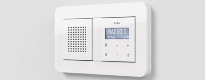 Gira Radio bei GFM Elektrotechnik in Groß-Zimmern